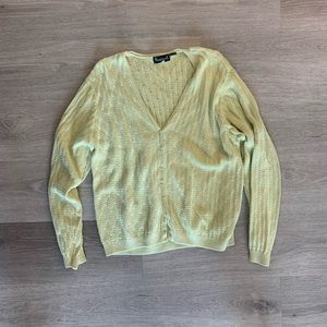 Yellow Vintage Cardigan